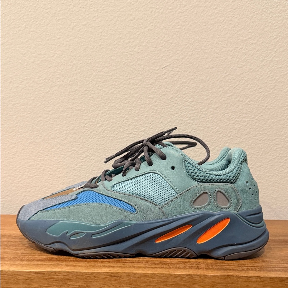 adidas Teal Blue Orange Men's Sneaker